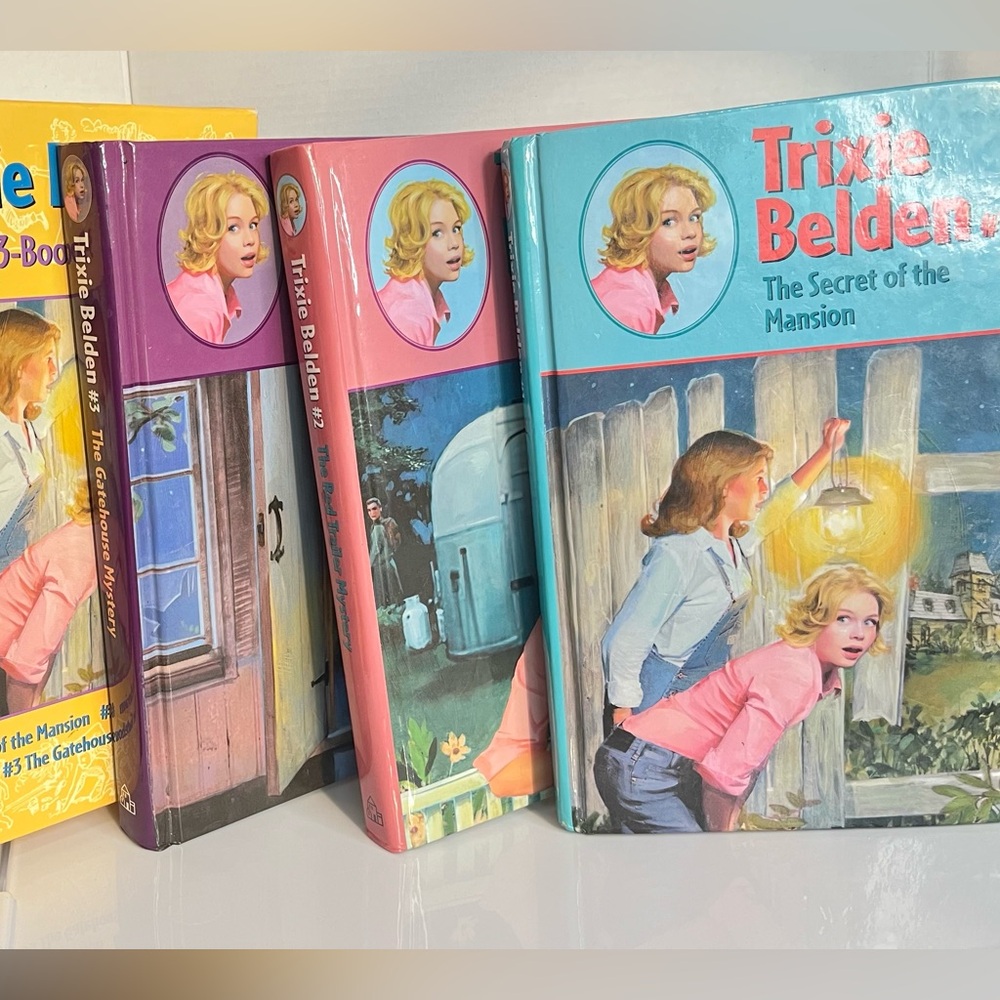 TRIXIE BELDEN Hardcover Boxed Set 1-3 Julie Campbell 2003 Mystery Book Lot - Picture 9 of 9